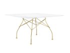 【カルテル/Kartell / GOODS】のGLOSSY / グロッシー スクエア 塗装トップ 130 大人の最旬トレンドファッション＆コーディネート founy(ファウニー) おすすめ Recommended / Our Picks エレガント 上品 Elegant スクエア Square, Square Shape テーブル Table, Dining Table ホーム・キャンプ・アウトドア・お取り寄せ Home Living / Home & Lifestyle / Camping Gear / Outdoor Camping 家具・インテリア Home Furniture & Interior. Stylish & Functional Living Spaces テーブル Dining, Coffee & Side Tables ダイニングテーブル・食卓テーブル Dining Tables thumbnail 天板ホワイト、脚部ゴールド|ID: prp329100004972663 ipo3291000000037286516