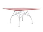 【カルテル/Kartell / GOODS】のGLOSSY / グロッシー スクエア 塗装トップ 130 大人の最旬トレンドファッション＆コーディネート founy(ファウニー) おすすめ Recommended / Our Picks エレガント 上品 Elegant スクエア Square, Square Shape テーブル Table, Dining Table ホーム・キャンプ・アウトドア・お取り寄せ Home Living / Home & Lifestyle / Camping Gear / Outdoor Camping 家具・インテリア Home Furniture & Interior. Stylish & Functional Living Spaces テーブル Dining, Coffee & Side Tables ダイニングテーブル・食卓テーブル Dining Tables thumbnail 天板カルテルレッド、脚部クローム|ID: prp329100004972663 ipo3291000000037286521