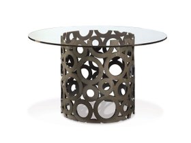 【マツオカ/MATSUOKA / GOODS】のBUBBLES TABLE / バブルス テーブル 直径130cm 大人の最旬トレンドファッション＆コーディネート founy(ファウニー) エナメル Patent Leather グラス Glass, Eyewear テーブル Table, Dining Table ラウンド Round, Round Neck ホーム・キャンプ・アウトドア・お取り寄せ Home Living / Home & Lifestyle / Camping Gear / Outdoor Camping 家具・インテリア Home Furniture & Interior. Stylish & Functional Living Spaces テーブル Dining, Coffee & Side Tables カフェテーブル・丸型テーブル Cafe & Bistro Tables |ID:prp329100004972688