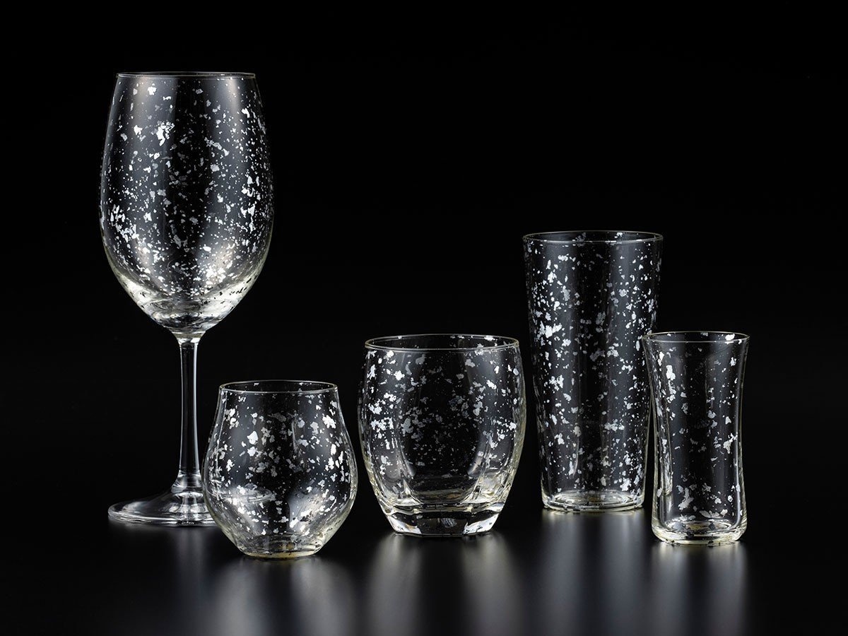 【箔一/HAKUICHI / GOODS】のSTARDUST WINE GLASS / スターダスト ワイングラス インテリア・キッズ・メンズ・レディースファッション・服の通販 founy(ファウニー) 　送料無料　Free Shipping　ガラス　Glass, Glassware　グラス　Glass, Eyewear　テーブル　Table, Dining Table　シリーズ参考イメージ(シルバー)|ID: prp329100004972805 ipo3291000000037287129