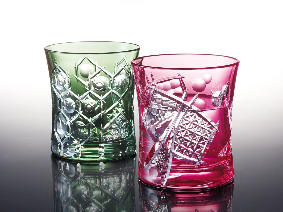 【東洋佐々木ガラス/TOYO-SASAKI GLASS / GOODS】のKIRIKO Glass / 八千代切子 タンブラー 小槌柄 インテリア・キッズ・メンズ・レディースファッション・服の通販 founy(ファウニー) 　送料無料　Free Shipping　グラス　Glass, Eyewear　タンブラー　Tumbler, Travel Mug　テーブル　Table, Dining Table　左:柄違い、右:本商品|ID: prp329100004972811 ipo3291000000037287158