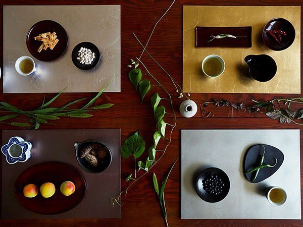 【箔一/HAKUICHI / GOODS】のHAKU LA TABLE TABLE MAT / ハクラターブル テーブルマット(フルール) インテリア・キッズ・メンズ・レディースファッション・服の通販 founy(ファウニー) 　コレクション　Collection, Seasonal Line　テーブル　Table, Dining Table　プレート　Plate, Dish　モダン　Modern, Contemporary　ランダム　Random, Irregular　送料無料　Free Shipping　日本製　Made In Japan　参考イメージ|ID: prp329100004972898 ipo3291000000037287547