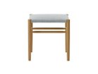 【ライトウッド/Lightwood / GOODS】のStool Low / スツール ロー 張座 張地:M-02(BALI / #6053 ペールブルー)|ID: prp329100004975533 ipo3291000000037298362