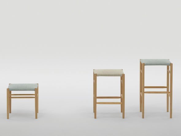 【ライトウッド/Lightwood / GOODS】のStool Low / スツール ロー 張座 インテリア・キッズ・メンズ・レディースファッション・服の通販 founy(ファウニー) 　送料無料　Free Shipping　コレクション　Collection, Seasonal Line　ファブリック　Fabric, Textile　フォルム　Silhouette, Form　エレガント 上品　Elegant　軽量　Lightweight, Ultra Light　ホーム・キャンプ・アウトドア・お取り寄せ　Home Living / Home & Lifestyle / Camping Gear / Outdoor Camping　家具・インテリア　Home Furniture & Interior. Stylish & Functional Living Spaces　チェア・椅子　Seating & Chairs　スツール・バースツール　Stools & Bar Stools　サイズ参考イメージ|ID: prp329100004975533 ipo3291000000037298367