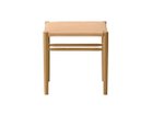 【ライトウッド/Lightwood / GOODS】のStool Low / スツール ロー 張座 張地:レザー L-01(#5006 ヌメ革)、フレーム:オーク(ナチュラルホワイト)|ID:prp329100004975533