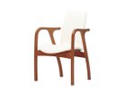【天童木工/Tendo Mokko / GOODS】のAntler Arm Chair / アントラー アームチェア 張地:オールマイティー V0101 ホワイト(グレードV)、フレームホワイトビーチ / ブラウンウォ|ID: prp329100004981471 ipo3291000000037322750