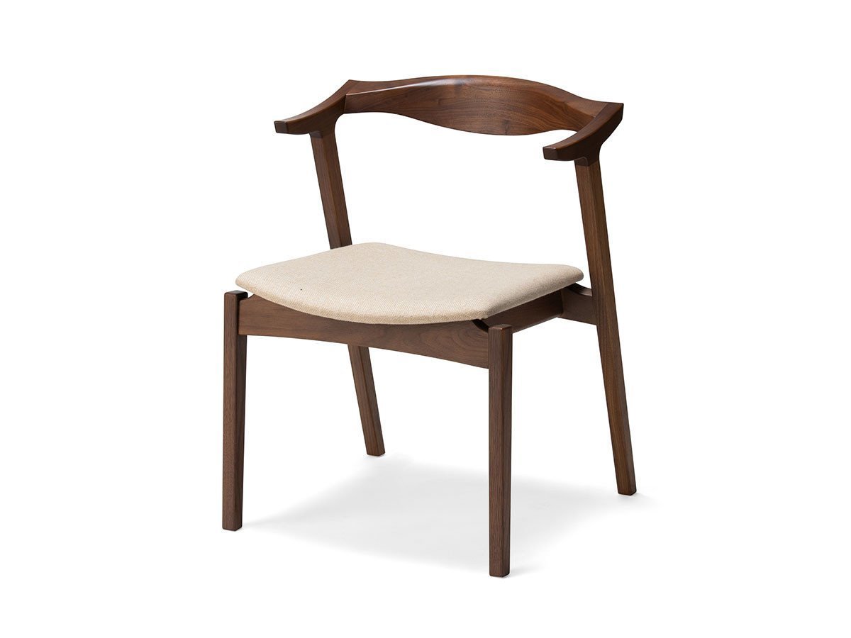 【平田椅子製作所/Hirata Chair / GOODS】のGADO Half Arm Chair / ガド ハーフアームチェア インテリア・キッズ・メンズ・レディースファッション・服の通販 founy(ファウニー) 　送料無料　Free Shipping　ハーフ　Half, Half-Length　モチーフ　Motif, Design Theme　ホーム・キャンプ・アウトドア・お取り寄せ　Home Living / Home & Lifestyle / Camping Gear / Outdoor Camping　家具・インテリア　Home Furniture & Interior. Stylish & Functional Living Spaces　チェア・椅子　Seating & Chairs　ダイニングチェア・木製チェア　Dining Chairs　ホーム・キャンプ・アウトドア・お取り寄せ　Home Living / Home & Lifestyle / Camping Gear / Outdoor Camping　家具・インテリア　Home Furniture & Interior. Stylish & Functional Living Spaces　チェア・椅子　Seating & Chairs　アームチェア・アクセントチェア　Armchairs & Accent Chairs　張地:N.C NC-121、フレーム:ウォールナット|ID: prp329100004981482 ipo3291000000037322798