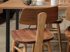 【ナガノインテリア/NAGANO INTERIOR / GOODS】のREAL chair / リアル チェア DC347-1N 人間工学に基づいて削り出された無垢材の座面は、板座でありながら快適な座り心地を実現。|ID: prp329100004982842 ipo3291000000037328620
