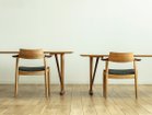 【日進木工/NISSHIN MOKKOU / GOODS】のWHITE WOOD Dining Chair / ホワイトウッド ダイニングチェア WOC-165 同デザインで座面高のサイズ違いを展開しています(左:本商品と同サイズ、右:リビングダイニングチェア|ID: prp329100004984057 ipo3291000000037336432