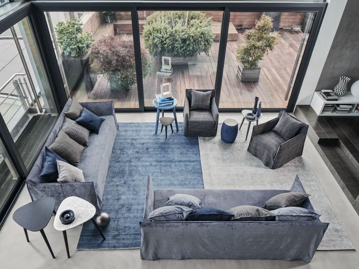 【ジェルバゾーニ/GERVASONI / GOODS】のGhost 10G Sofa / ゴースト 10G ソファ(リノビアンコ) インテリア・キッズ・メンズ・レディースファッション・服の通販 founy(ファウニー) 　エレガント 上品　Elegant　クッション　Cushion, Throw Pillow　シンプル　Simple, Minimal　ダウン　Down, Puffer　フォーム　Form　ミックス　Mix, Mixed Style　リネン　Linen, Linen Fabric　ホーム・キャンプ・アウトドア・お取り寄せ　Home Living / Home & Lifestyle / Camping Gear / Outdoor Camping　家具・インテリア　Home Furniture & Interior. Stylish & Functional Living Spaces　ソファー　Couches & Sofas　参考イメージ|ID: prp329100004984092 ipo3291000000037336757