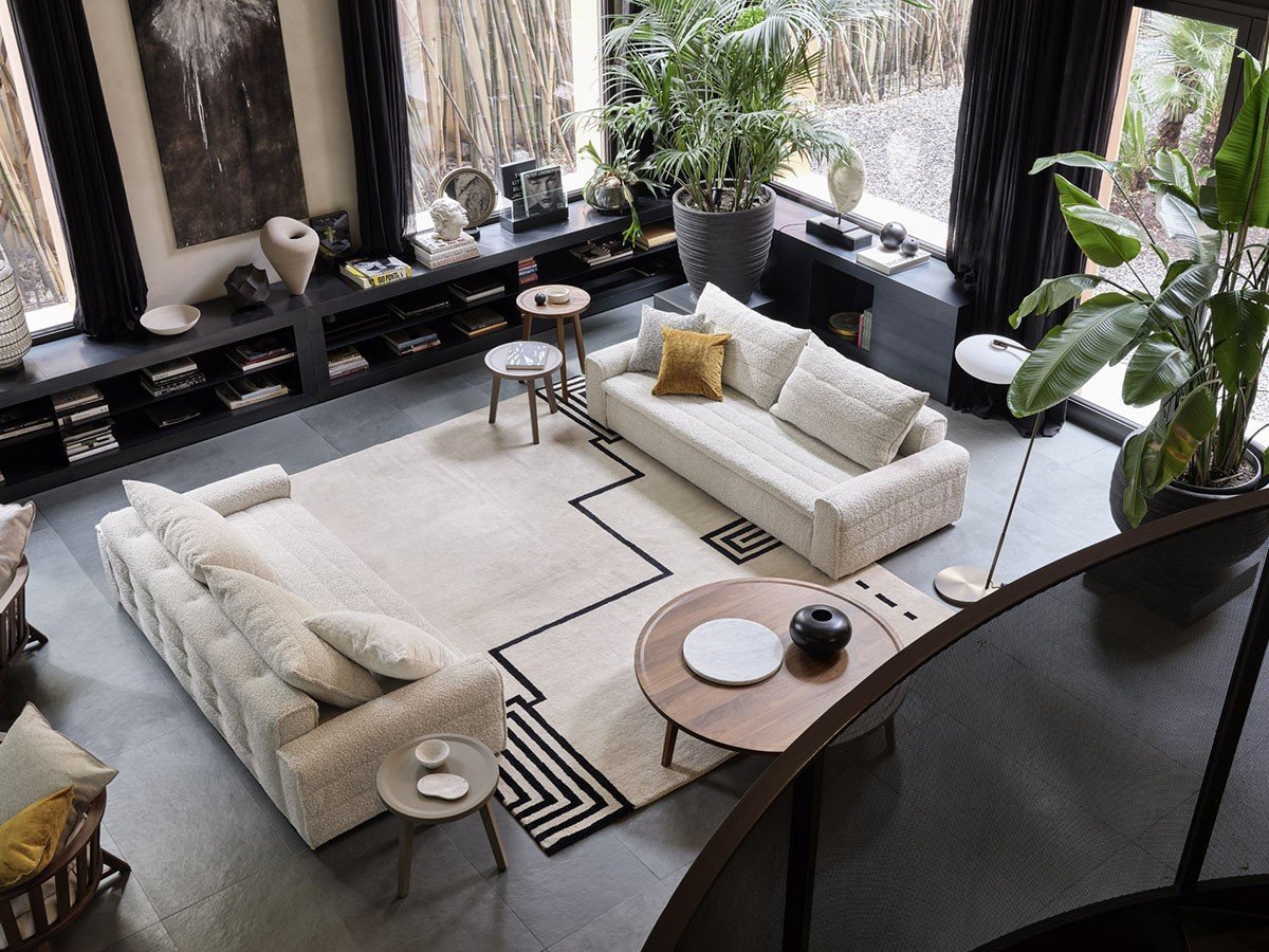 【ジェルバゾーニ/GERVASONI / GOODS】のSamet Fix 10 Sofa / サメット フィックス 10 ソファ(グランデブークレ カライス) インテリア・キッズ・メンズ・レディースファッション・服の通販 founy(ファウニー) 　バランス　Balance, Style Balance　フォルム　Silhouette, Form　リラックス　Relax, Relaxed Fit　ホーム・キャンプ・アウトドア・お取り寄せ　Home Living / Home & Lifestyle / Camping Gear / Outdoor Camping　家具・インテリア　Home Furniture & Interior. Stylish & Functional Living Spaces　ソファー　Couches & Sofas　参考イメージ|ID: prp329100004984096 ipo3291000000037336772