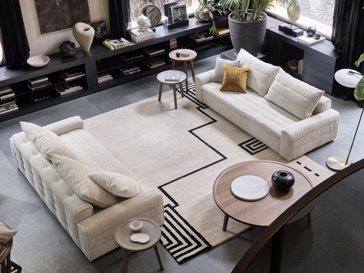 【ジェルバゾーニ/GERVASONI / GOODS】のSamet Fix 10 Sofa / サメット フィックス 10 ソファ(グランデブークレ カライス) インテリア・キッズ・メンズ・レディースファッション・服の通販 founy(ファウニー) 　バランス　Balance, Style Balance　フォルム　Silhouette, Form　リラックス　Relax, Relaxed Fit　ホーム・キャンプ・アウトドア・お取り寄せ　Home Living / Home & Lifestyle / Camping Gear / Outdoor Camping　家具・インテリア　Home Furniture & Interior. Stylish & Functional Living Spaces　ソファー　Couches & Sofas　参考イメージ|ID: prp329100004984096 ipo3291000000037336774