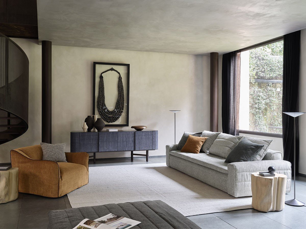 【ジェルバゾーニ/GERVASONI / GOODS】のSamet Fix 10 Sofa / サメット フィックス 10 ソファ(グランデブークレ カライス) インテリア・キッズ・メンズ・レディースファッション・服の通販 founy(ファウニー) 　バランス　Balance, Style Balance　フォルム　Silhouette, Form　リラックス　Relax, Relaxed Fit　ホーム・キャンプ・アウトドア・お取り寄せ　Home Living / Home & Lifestyle / Camping Gear / Outdoor Camping　家具・インテリア　Home Furniture & Interior. Stylish & Functional Living Spaces　ソファー　Couches & Sofas　参考イメージ|ID: prp329100004984096 ipo3291000000037336778