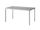 【ノットアンティークス/knot antiques / CRASH GATE】のMATERIA DINING TABLE / マテリア ダイニングテーブル ステンレス天板 + No.3脚(角脚) サイズ:幅138.5cm、脚部シルバー(ステンレス)|ID: prp329100004984098 ipo3291000000037336795