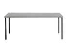 【ノットアンティークス/knot antiques / CRASH GATE】のMATERIA DINING TABLE / マテリア ダイニングテーブル ステンレス天板 + No.3脚(角脚) サイズ:幅177.5cm、脚部ブラック(スチール)|ID: prp329100004984098 ipo3291000000037336826