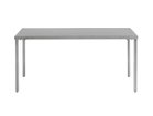 【ノットアンティークス/knot antiques / CRASH GATE】のMATERIA DINING TABLE / マテリア ダイニングテーブル ステンレス天板 + No.3脚(角脚) サイズ:幅158cm、脚部シルバー(ステンレス)|ID: prp329100004984098 ipo3291000000037336831