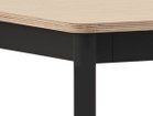 【ムート/MUUTO / GOODS】のBASE TABLE / ベーステーブル 190 × 85 オークベニヤ / プライウッド / ブラック|ID:prp329100004984108