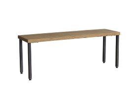【ノットアンティークス/knot antiques / CRASH GATE】 GYPSY BENCH / ジプシー ベンチ No.3脚(スチール角脚)大人の最旬トレンドファッション＆コーディネート founy(ファウニー) おすすめ Recommended / Our Picks テーブル Table, Dining Table フォルム Silhouette, Form ボックス Boxy, Box Shape ホーム・キャンプ・アウトドア・お取り寄せ Home Living / Home & Lifestyle / Camping Gear / Outdoor Camping 家具・インテリア Home Furniture & Interior. Stylish & Functional Living Spaces チェア・椅子 Seating & Chairs ダイニングベンチ・玄関ベンチ Bench & Dining Benches |ID:prp329100004985420