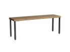 【ノットアンティークス/knot antiques / CRASH GATE】のGYPSY BENCH / ジプシー ベンチ No.3脚(スチール角脚) サイズ:幅120cm、シェルフの付属:不要|ID: prp329100004985420 ipo3291000000037344432