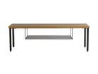 【ノットアンティークス/knot antiques / CRASH GATE】のGYPSY BENCH / ジプシー ベンチ No.3脚(スチール角脚) サイズ:幅140cm、シェルフの付属:シェルフ付|ID: prp329100004985420 ipo3291000000037344451
