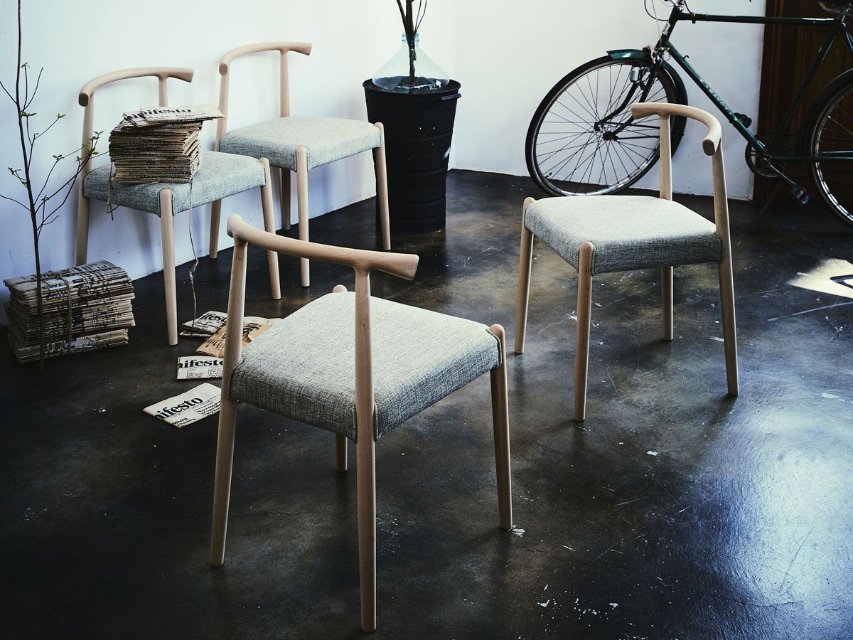 【コッコレ/Coccole / GOODS】のCHAIR / チェア C283 インテリア・キッズ・メンズ・レディースファッション・服の通販 founy(ファウニー) 　送料無料　Free Shipping　シンプル　Simple, Minimal　ビーチ　Beach, Seaside　フレーム　Frame, Outline　ホーム・キャンプ・アウトドア・お取り寄せ　Home Living / Home & Lifestyle / Camping Gear / Outdoor Camping　家具・インテリア　Home Furniture & Interior. Stylish & Functional Living Spaces　チェア・椅子　Seating & Chairs　ダイニングチェア・木製チェア　Dining Chairs　張地:バルー 026(ランクF)、フレームクリア|ID: prp329100004985424 ipo3291000000037344481