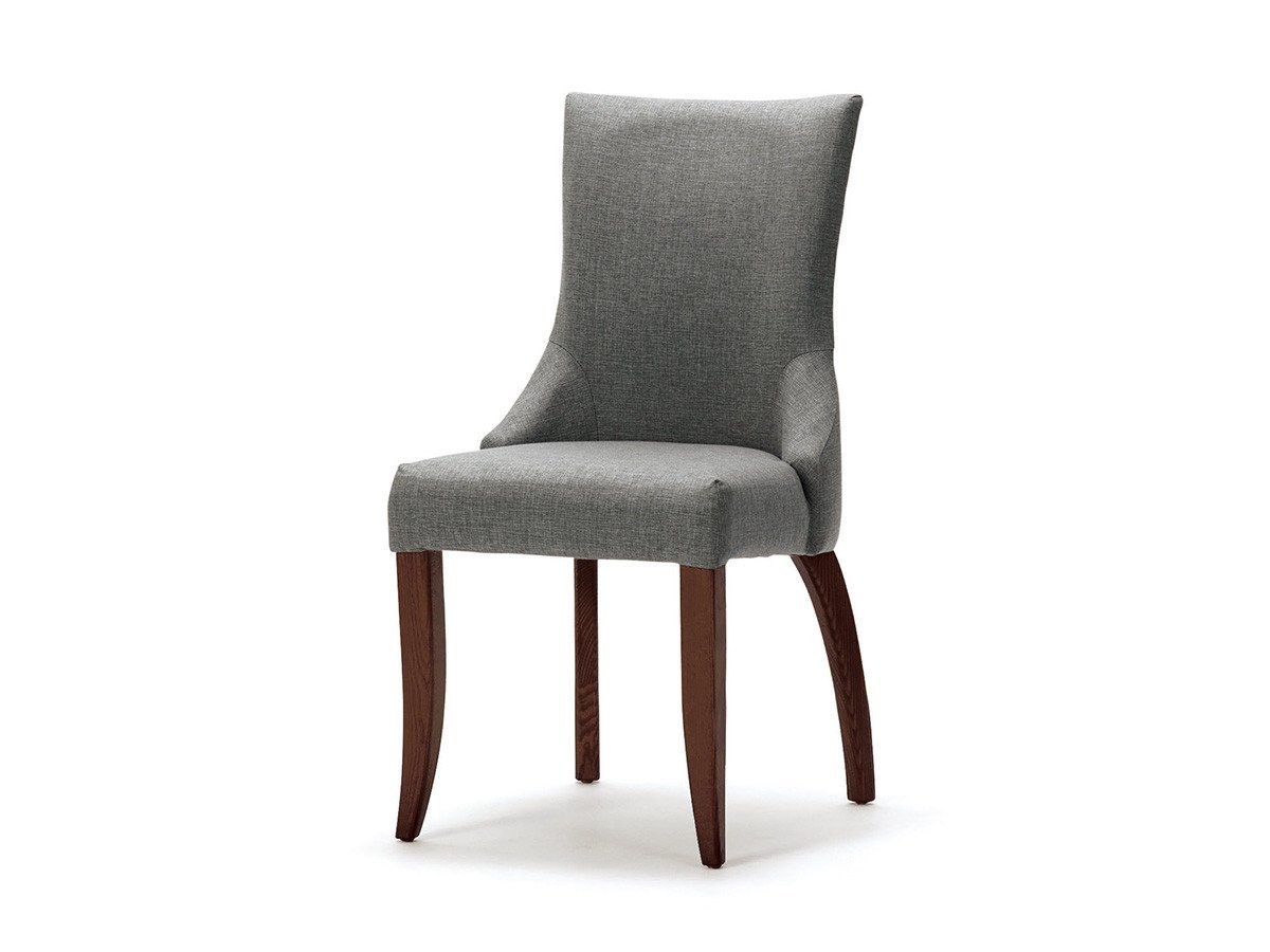 【フライミー ブラン/FLYMEe Blanc / GOODS】のSIDE CHAIR / サイドチェア m042138 インテリア・キッズ・メンズ・レディースファッション・服の通販 founy(ファウニー) 　送料無料　Free Shipping　クラシカル　Classical, Vintage-Inspired　ホーム・キャンプ・アウトドア・お取り寄せ　Home Living / Home & Lifestyle / Camping Gear / Outdoor Camping　家具・インテリア　Home Furniture & Interior. Stylish & Functional Living Spaces　チェア・椅子　Seating & Chairs　ダイニングチェア・木製チェア　Dining Chairs　張地:FA-668B(Bランク)、脚部ダークブラウン|ID: prp329100004985436 ipo3291000000037344553