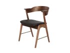【アデペシュ/a.depeche】のdanis short arm chair PU wood × brass / ダニス ショートアームチェア PU ウッド × ブラス 大人の最旬トレンドファッション＆コーディネート founy(ファウニー) アンティーク Antique-Inspired ウッド Wooden Design ショート Short, Short Length フォルム Silhouette, Form フレーム Frame, Outline ホーム・キャンプ・アウトドア・お取り寄せ Home Living / Home & Lifestyle / Camping Gear / Outdoor Camping 家具・インテリア Home Furniture & Interior. Stylish & Functional Living Spaces チェア・椅子 Seating & Chairs ダイニングチェア・木製チェア Dining Chairs ホーム・キャンプ・アウトドア・お取り寄せ Home Living / Home & Lifestyle / Camping Gear / Outdoor Camping 家具・インテリア Home Furniture & Interior. Stylish & Functional Living Spaces チェア・椅子 Seating & Chairs アームチェア・アクセントチェア Armchairs & Accent Chairs thumbnail フレームウォルナット、張地:ダークブラウン|ID: prp329100004986512 ipo3291000000037351136