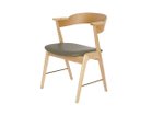 【アデペシュ/a.depeche】のdanis short arm chair PU wood × brass / ダニス ショートアームチェア PU ウッド × ブラス 大人の最旬トレンドファッション＆コーディネート founy(ファウニー) アンティーク Antique-Inspired ウッド Wooden Design ショート Short, Short Length フォルム Silhouette, Form フレーム Frame, Outline ホーム・キャンプ・アウトドア・お取り寄せ Home Living / Home & Lifestyle / Camping Gear / Outdoor Camping 家具・インテリア Home Furniture & Interior. Stylish & Functional Living Spaces チェア・椅子 Seating & Chairs ダイニングチェア・木製チェア Dining Chairs ホーム・キャンプ・アウトドア・お取り寄せ Home Living / Home & Lifestyle / Camping Gear / Outdoor Camping 家具・インテリア Home Furniture & Interior. Stylish & Functional Living Spaces チェア・椅子 Seating & Chairs アームチェア・アクセントチェア Armchairs & Accent Chairs thumbnail フレームナチュラル、張地:グレー|ID: prp329100004986512 ipo3291000000037351138