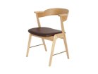 【アデペシュ/a.depeche】のdanis short arm chair PU wood × brass / ダニス ショートアームチェア PU ウッド × ブラス 大人の最旬トレンドファッション＆コーディネート founy(ファウニー) アンティーク Antique-Inspired ウッド Wooden Design ショート Short, Short Length フォルム Silhouette, Form フレーム Frame, Outline ホーム・キャンプ・アウトドア・お取り寄せ Home Living / Home & Lifestyle / Camping Gear / Outdoor Camping 家具・インテリア Home Furniture & Interior. Stylish & Functional Living Spaces チェア・椅子 Seating & Chairs ダイニングチェア・木製チェア Dining Chairs ホーム・キャンプ・アウトドア・お取り寄せ Home Living / Home & Lifestyle / Camping Gear / Outdoor Camping 家具・インテリア Home Furniture & Interior. Stylish & Functional Living Spaces チェア・椅子 Seating & Chairs アームチェア・アクセントチェア Armchairs & Accent Chairs thumbnail フレームナチュラル、張地:ライトブラウン|ID: prp329100004986512 ipo3291000000037351140