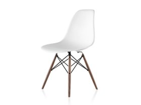 【ハーマンミラー/Herman Miller / GOODS】のEames Molded Plastic Side Shell Chair / イームズ プラスチックサイドシェルチェア ダウェルベース ウォールナット脚 DSW. BK OU / DSW. 91 OU / DSW. 47 OU 大人の最旬トレンドファッション＆コーディネート founy(ファウニー) シンプル Simple, Minimal 人気 Popular, Best Seller フォルム Silhouette, Form ホーム・キャンプ・アウトドア・お取り寄せ Home Living / Home & Lifestyle / Camping Gear / Outdoor Camping 家具・インテリア Home Furniture & Interior. Stylish & Functional Living Spaces チェア・椅子 Seating & Chairs ダイニングチェア・木製チェア Dining Chairs |ID:prp329100004987013
