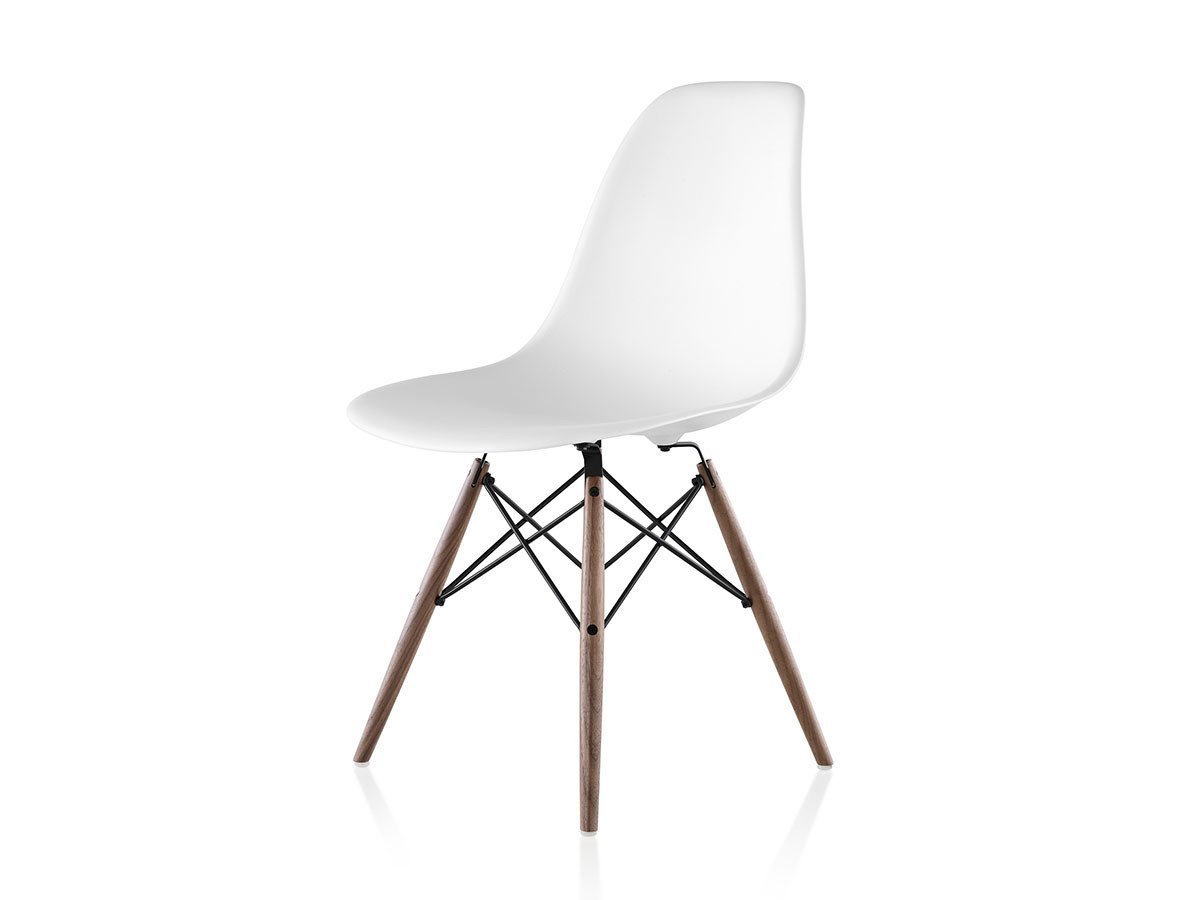 【ハーマンミラー/Herman Miller / GOODS】のEames Molded Plastic Side Shell Chair / イームズ プラスチックサイドシェルチェア ダウェルベース ウォールナット脚 DSW. BK OU / DSW. 91 OU / DSW. 47 OU 大人の最旬トレンドファッション＆コーディネート founy(ファウニー) 　シンプル　Simple, Minimal　人気　Popular, Best Seller　フォルム　Silhouette, Form　ホーム・キャンプ・アウトドア・お取り寄せ　Home Living / Home & Lifestyle / Camping Gear / Outdoor Camping　家具・インテリア　Home Furniture & Interior. Stylish & Functional Living Spaces　チェア・椅子　Seating & Chairs　ダイニングチェア・木製チェア　Dining Chairs　 other-1|ID: prp329100004987013 ipo3291000000037358109