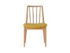 【日進木工/NISSHIN MOKKOU / GOODS】のcocon Chair / ココン チェア 張地:チャタム Y イエロー(ファブリックA)、フレームONR|ID: prp329100004987018 ipo3291000000037358228