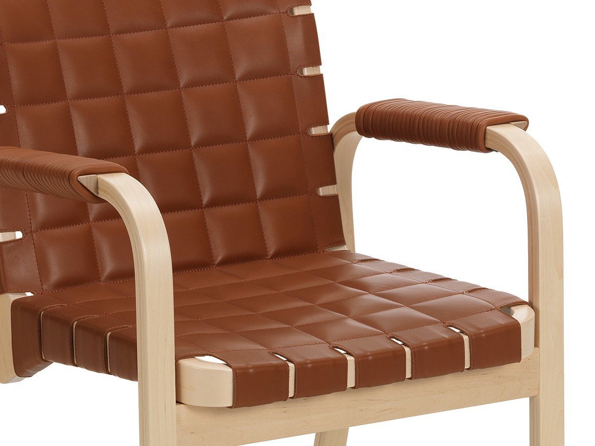 【アルテック/artek / GOODS】のARMCHAIR 45 / アームチェア 45(キルティングレザー / レザーチューブ巻アーム) インテリア・キッズ・メンズ・レディースファッション・服の通販 founy(ファウニー) 　キルティング　Quilted, Quilting　コレクション　Collection, Seasonal Line　シンプル　Simple, Minimal　チューブ　Tube, Tube Top　テーブル　Table, Dining Table　デスク　Desk, Work Desk　フレーム　Frame, Outline　リラックス　Relax, Relaxed Fit　送料無料　Free Shipping　ホーム・キャンプ・アウトドア・お取り寄せ　Home Living / Home & Lifestyle / Camping Gear / Outdoor Camping　家具・インテリア　Home Furniture & Interior. Stylish & Functional Living Spaces　チェア・椅子　Seating & Chairs　ダイニングチェア・木製チェア　Dining Chairs　ホーム・キャンプ・アウトドア・お取り寄せ　Home Living / Home & Lifestyle / Camping Gear / Outdoor Camping　家具・インテリア　Home Furniture & Interior. Stylish & Functional Living Spaces　チェア・椅子　Seating & Chairs　アームチェア・アクセントチェア　Armchairs & Accent Chairs　アームレストは「レザーチューブ巻(背座と同色)」仕様でのご用意となります。|ID: prp329100004987835 ipo3291000000037365450