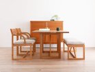 【広松木工/Hiromatsu Furniture / GOODS】のCORNICE / コルニーチェ LDチェア 張地:(手前から)ナチュラル / NA(ルーガ)、カーキ / KH(ルーガ)、フレーム:チェリー|ID: prp329100004990549 ipo3291000000037380146