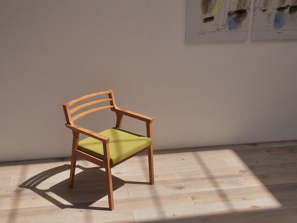 【アジム/AJIM / GOODS】のibiza arm chair / イビザ アームチェア インテリア・キッズ・メンズ・レディースファッション・服の通販 founy(ファウニー) 　送料無料　Free Shipping　モダン　Modern, Contemporary　ホーム・キャンプ・アウトドア・お取り寄せ　Home Living / Home & Lifestyle / Camping Gear / Outdoor Camping　家具・インテリア　Home Furniture & Interior. Stylish & Functional Living Spaces　チェア・椅子　Seating & Chairs　ダイニングチェア・木製チェア　Dining Chairs　ホーム・キャンプ・アウトドア・お取り寄せ　Home Living / Home & Lifestyle / Camping Gear / Outdoor Camping　家具・インテリア　Home Furniture & Interior. Stylish & Functional Living Spaces　チェア・椅子　Seating & Chairs　アームチェア・アクセントチェア　Armchairs & Accent Chairs　張地:LA G(ランク 2)、フレーム:センダン|ID: prp329100004992280 ipo3291000000037387267