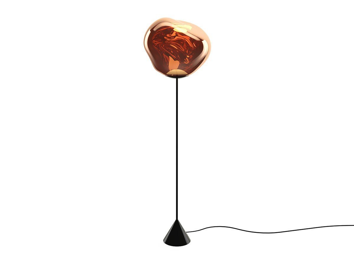 【トム ディクソン/Tom Dixon / GOODS】のMelt Cone Slim Floor 2 / メルト コーンスリム フロアライト 2 インテリア・キッズ・メンズ・レディースファッション・服の通販 founy(ファウニー) 　ガラス　Glass, Glassware　コレクション　Collection, Seasonal Line　シェイプ　Shape, Slim Fit　スリム　Slim, Slim Fit　ハンド　Hand, Handmade　送料無料　Free Shipping　ホーム・キャンプ・アウトドア・お取り寄せ　Home Living / Home & Lifestyle / Camping Gear / Outdoor Camping　家具・インテリア　Home Furniture & Interior. Stylish & Functional Living Spaces　ライト・照明　Lamps & Lighting Fixtures　フロアランプ・スタンドライト　Floor Lamp / Standing Lamp　シェードコッパー|ID: prp329100004992297 ipo3291000000037387434