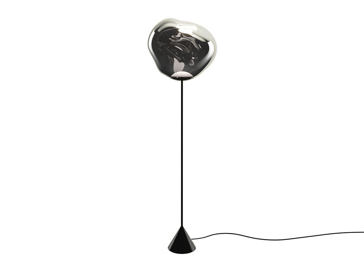 【トム ディクソン/Tom Dixon / GOODS】のMelt Cone Slim Floor 2 / メルト コーンスリム フロアライト 2 インテリア・キッズ・メンズ・レディースファッション・服の通販 founy(ファウニー) 　ガラス　Glass, Glassware　コレクション　Collection, Seasonal Line　シェイプ　Shape, Slim Fit　スリム　Slim, Slim Fit　ハンド　Hand, Handmade　送料無料　Free Shipping　ホーム・キャンプ・アウトドア・お取り寄せ　Home Living / Home & Lifestyle / Camping Gear / Outdoor Camping　家具・インテリア　Home Furniture & Interior. Stylish & Functional Living Spaces　ライト・照明　Lamps & Lighting Fixtures　フロアランプ・スタンドライト　Floor Lamp / Standing Lamp　シェードクローム|ID: prp329100004992297 ipo3291000000037387438