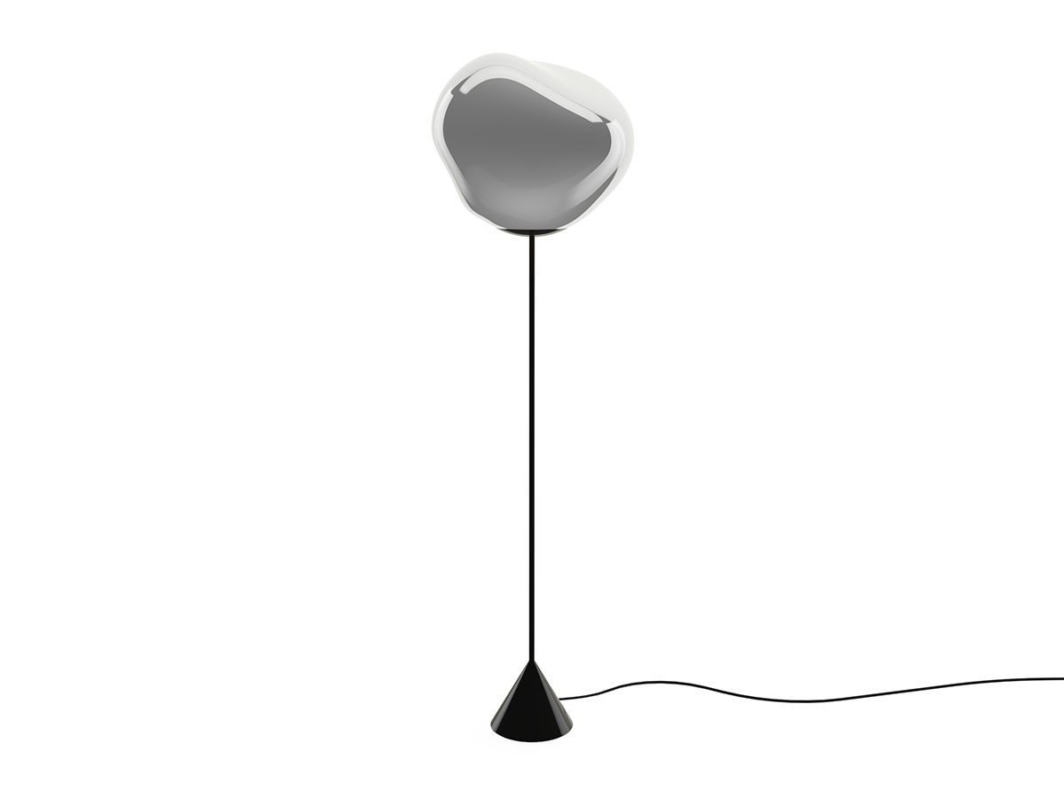 【トム ディクソン/Tom Dixon / GOODS】のMelt Cone Slim Floor 2 / メルト コーンスリム フロアライト 2 インテリア・キッズ・メンズ・レディースファッション・服の通販 founy(ファウニー) 　ガラス　Glass, Glassware　コレクション　Collection, Seasonal Line　シェイプ　Shape, Slim Fit　スリム　Slim, Slim Fit　ハンド　Hand, Handmade　送料無料　Free Shipping　ホーム・キャンプ・アウトドア・お取り寄せ　Home Living / Home & Lifestyle / Camping Gear / Outdoor Camping　家具・インテリア　Home Furniture & Interior. Stylish & Functional Living Spaces　ライト・照明　Lamps & Lighting Fixtures　フロアランプ・スタンドライト　Floor Lamp / Standing Lamp　シェードクローム(消灯時)|ID: prp329100004992297 ipo3291000000037387449