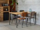 【ノットアンティークス/knot antiques / CRASH GATE】のMATERIA DINING TABLE / マテリア ダイニングテーブル OSB天板 + No.4脚(ロの字脚) 天板サイズ「幅158cm」参考イメージ|ID: prp329100004992302 ipo3291000000037387489