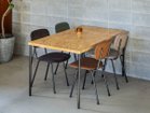 【ノットアンティークス/knot antiques / CRASH GATE】のMATERIA DINING TABLE / マテリア ダイニングテーブル OSB天板 + No.4脚(ロの字脚) 参考イメージ|ID: prp329100004992302 ipo3291000000037387492