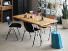 【ノットアンティークス/knot antiques / CRASH GATE】のMATERIA DINING TABLE / マテリア ダイニングテーブル OSB天板 + No.4脚(ロの字脚) 天板サイズ「幅158cm」参考イメージ|ID: prp329100004992302 ipo3291000000037387495