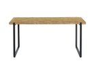 【ノットアンティークス/knot antiques / CRASH GATE】のMATERIA DINING TABLE / マテリア ダイニングテーブル OSB天板 + No.4脚(ロの字脚) サイズ:幅158cm、脚部ブラック(スチール)|ID: prp329100004992302 ipo3291000000037387505