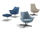 【フライミー ノワール/FLYMEe Noir / GOODS】のLOUNGE CHAIR / ラウンジチェア n5981 張地:(左から)フィル ネイビー(Cランク)、ラドガ ブルー(Cランク)、グリード グレージュ(Dラ|ID: prp329100004993077 ipo3291000000037395607