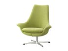 【フライミー ノワール/FLYMEe Noir / GOODS】のLOUNGE CHAIR / ラウンジチェア n5981 張地:脚部シルバー|ID: prp329100004993077 ipo3291000000037395609