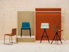 【アンドリュー ワールド/Andreu World / GOODS】のFlex Chair Stackable Chair Upholstered Seat Pad / フレックス チェア SI1302 スタッカブルチェア スチール脚(シートパッド) シリーズ参考イメージ|ID: prp329100004993086 ipo3291000000037395702