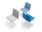 【アンドリュー ワールド/Andreu World / GOODS】のFlex Chair Stackable Chair Upholstered Seat Pad / フレックス チェア SI1302 スタッカブルチェア スチール脚(シートパッド) ステッチの有無「パラレルステッチ入」参考イメージ|ID: prp329100004993086 ipo3291000000037395709