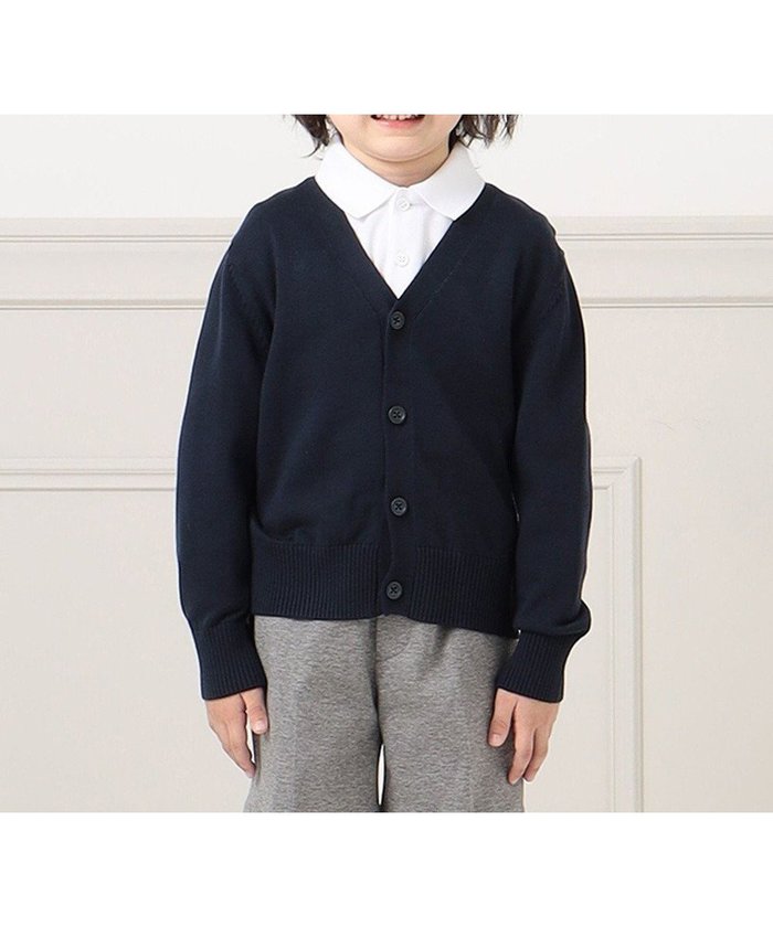 【ジェイ プレス/J.PRESS / KIDS】の【100-130cm】12GA/Cニット カーディガン インテリア・キッズ・メンズ・レディースファッション・服の通販 founy(ファニー) https://founy.com/ ファッション Fashion キッズファッション KIDS トップス・カットソー Tops/Tees/Kids A/W・秋冬 Aw・Autumn/Winter・Fw・Fall-Winter S/S・春夏 Ss・Spring/Summer アクリル Acrylic カーディガン Cardigan シンプル Simple セーター Sweater 夏 Summer 洗える Washable |ID: prp329100000278608 ipo3291000000029396314