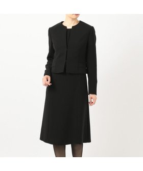 【自由区 FORMAL/JIYU-KU FORMAL】の【洗える】2WAYストレッチ平二重 ジャケット+ワンピース 人気、トレンドファッション・服の通販 founy(ファニー) ファッション Fashion レディースファッション WOMEN アウター Coat Outerwear ジャケット Jackets ワンピース Dress ドレス Party Dresses A/W・秋冬 Aw・Autumn/Winter・Fw・Fall-Winter S/S・春夏 Ss・Spring/Summer インナー Inner ウォッシャブル Washable コンパクト Compact シフォン Chiffon シンプル Simple ジャケット Jacket ストレッチ Stretch ドレス Dress ドレープ Drape 夏 Summer 洗える Washable |ID:prp329100000871709