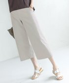 【ジェイ プレス/J.PRESS】の【シワになりにくい】コットンフィッティーシャーク ワイドパンツ ベージュ系|ID: prp329100000875145 ipo3291000000028591926