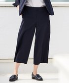 【ジェイ プレス/J.PRESS】の【シワになりにくい】コットンフィッティーシャーク ワイドパンツ ネイビー系|ID: prp329100000875145 ipo3291000000028591933